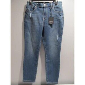 Simply Vera  Wang Women's Stretchy Mid Rise ankle Jeans Size 12P Petite NWT